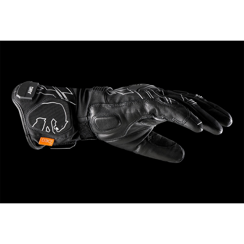 Rukavice na motorku Furygan Starker D3O® PrimaLoft® 37.5® čierno-biele