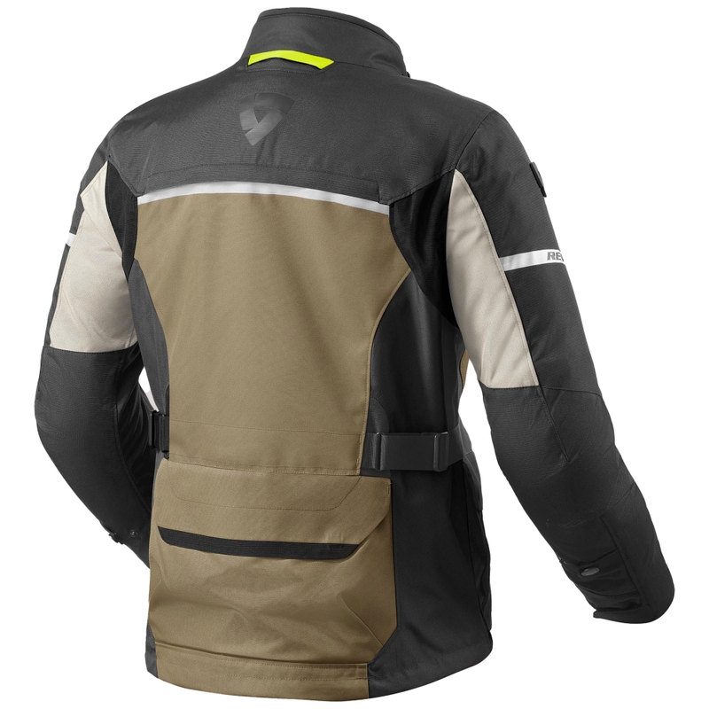 Bunda na motorku Revit Outback 4 H2O zeleno-antracitová