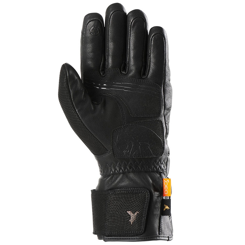 Rukavice na motorku Furygan Land Ultra DK D3O® Thindown® čierne