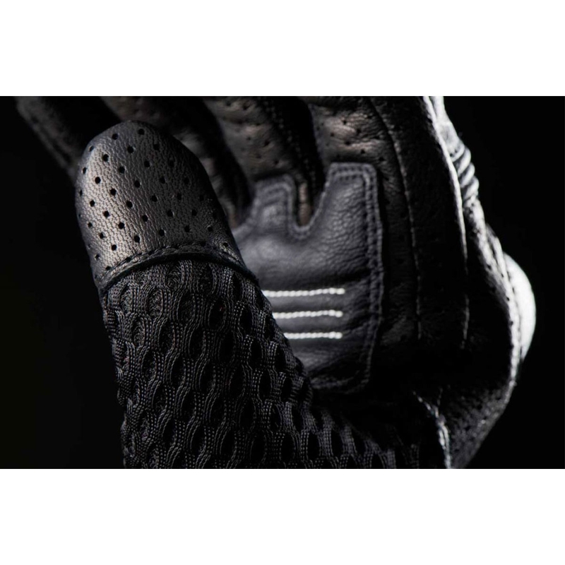 Dámske rukavice na motorku Furygan TD Air Lady čierno-biele