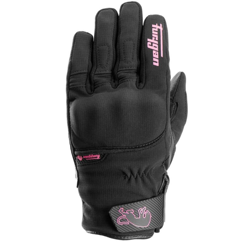 Dámske rukavice na motorku Furygan Jet Lady All Season D3O® Evo čierno-ružové