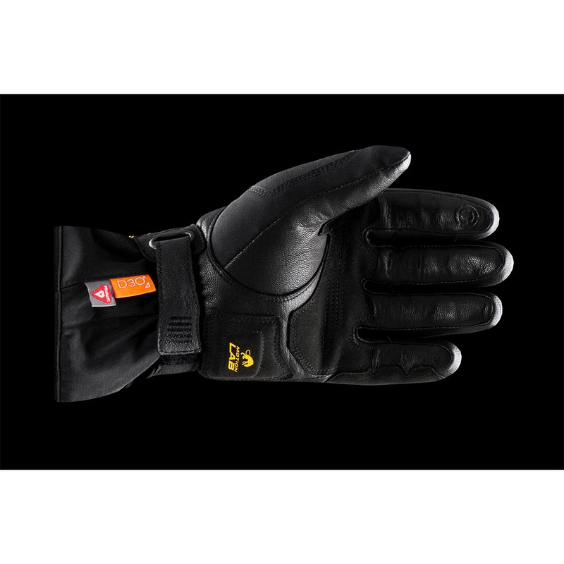 Dámske rukavice na motorku Furygan Oslo D3O® PrimaLoft® Lady čierno-zlaté