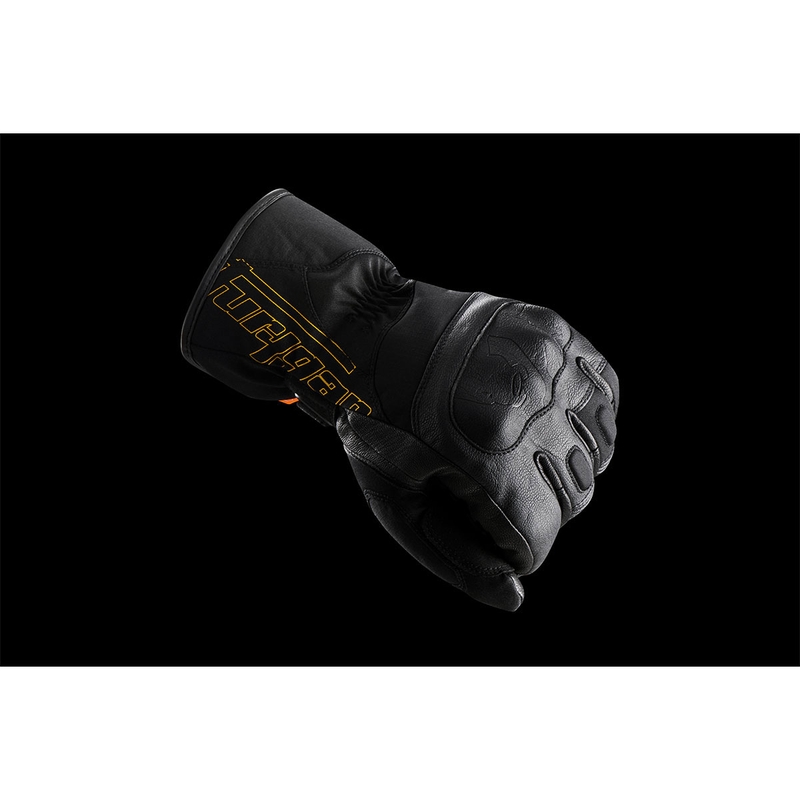 Dámske rukavice na motorku Furygan Oslo D3O® PrimaLoft® Lady čierno-zlaté