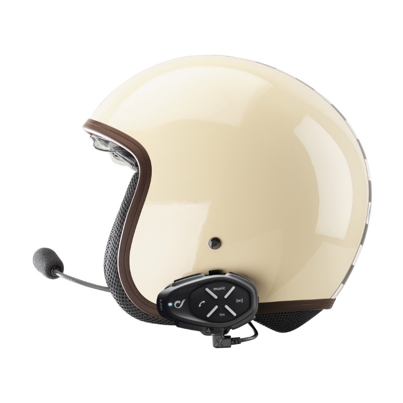 Bluetooth handsfree CellularLine Interphone LINK pre uzavreté a otvorené prilby - Twin Pack