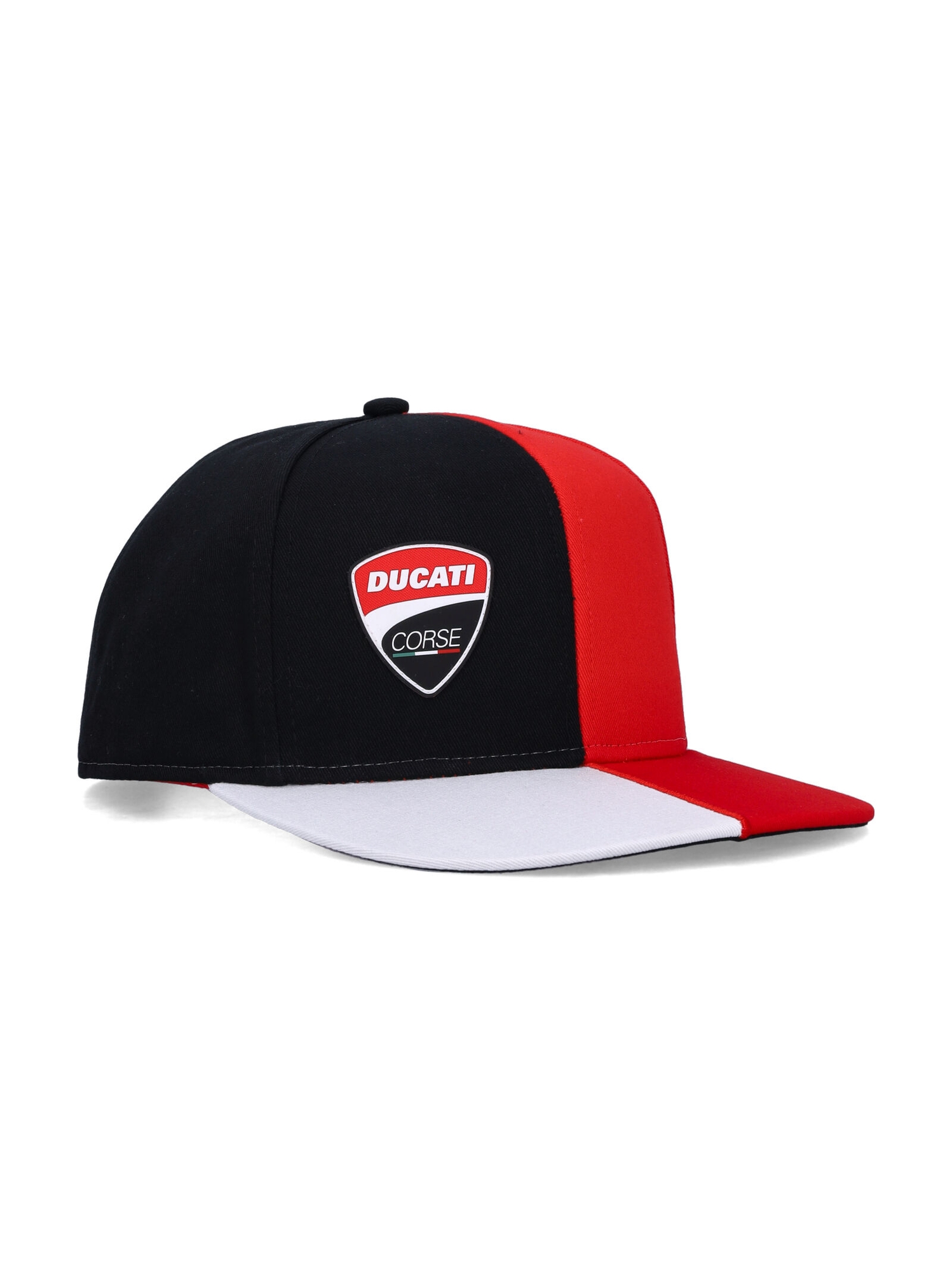 Šiltovka Ducati Flat Cap červeno-čierno-biela