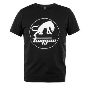 Tričko Furygan Corpo TS Logo čierno-biele