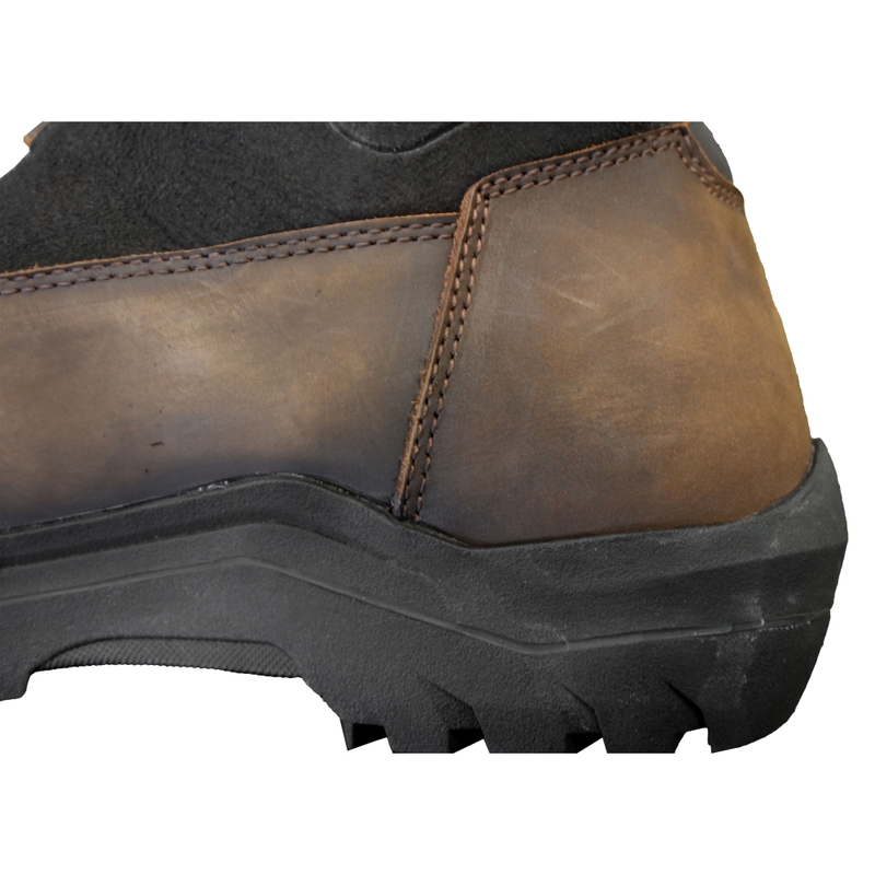 Topánky na motorku Street Racer Adventure Low WP hnedé - II. akosť