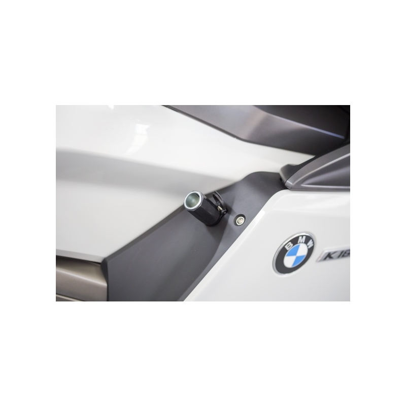 DIN adaptér z malej moto zásuvky na automobilovú