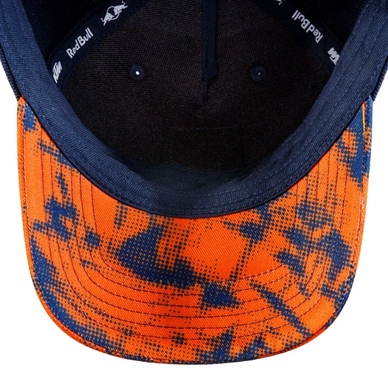 Detská šiltovka KTM Grid Cap modro-oranžová