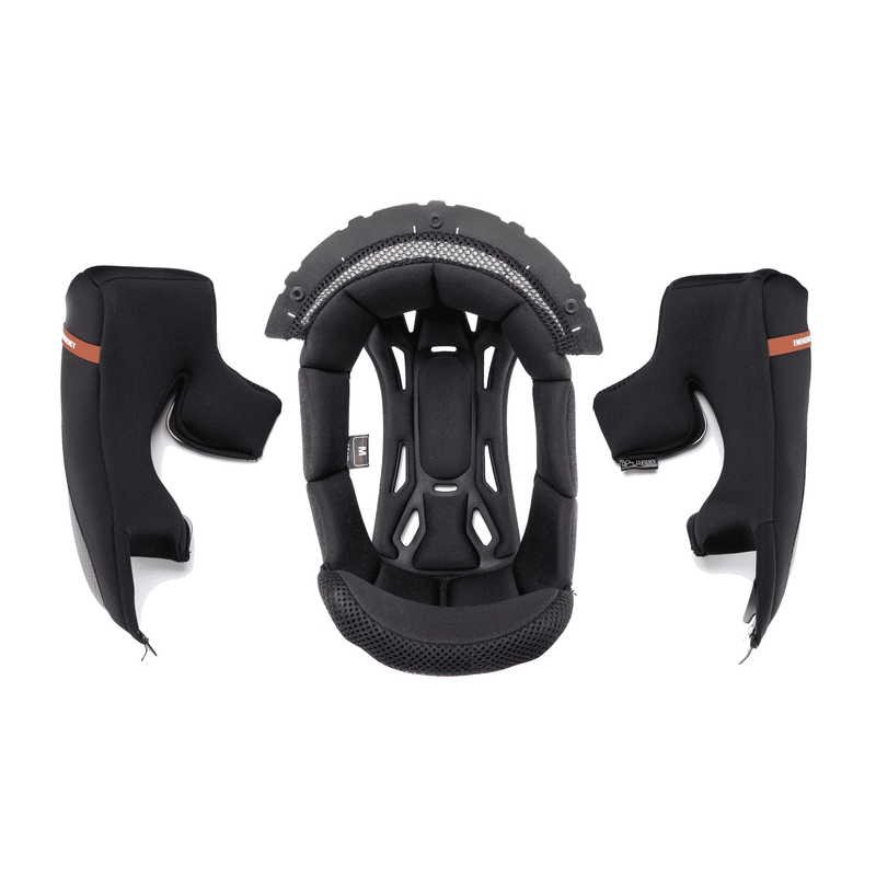 Interiér heliem Scorpion EXO-R1 AIR čierny