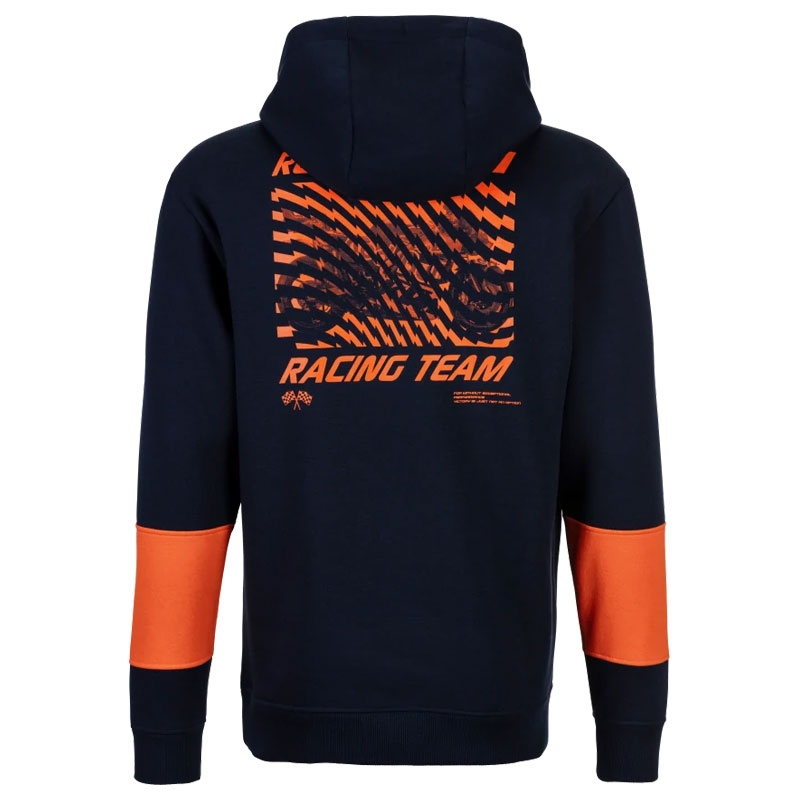 Mikina KTM Red Bull Racing Grid tmavo modrá