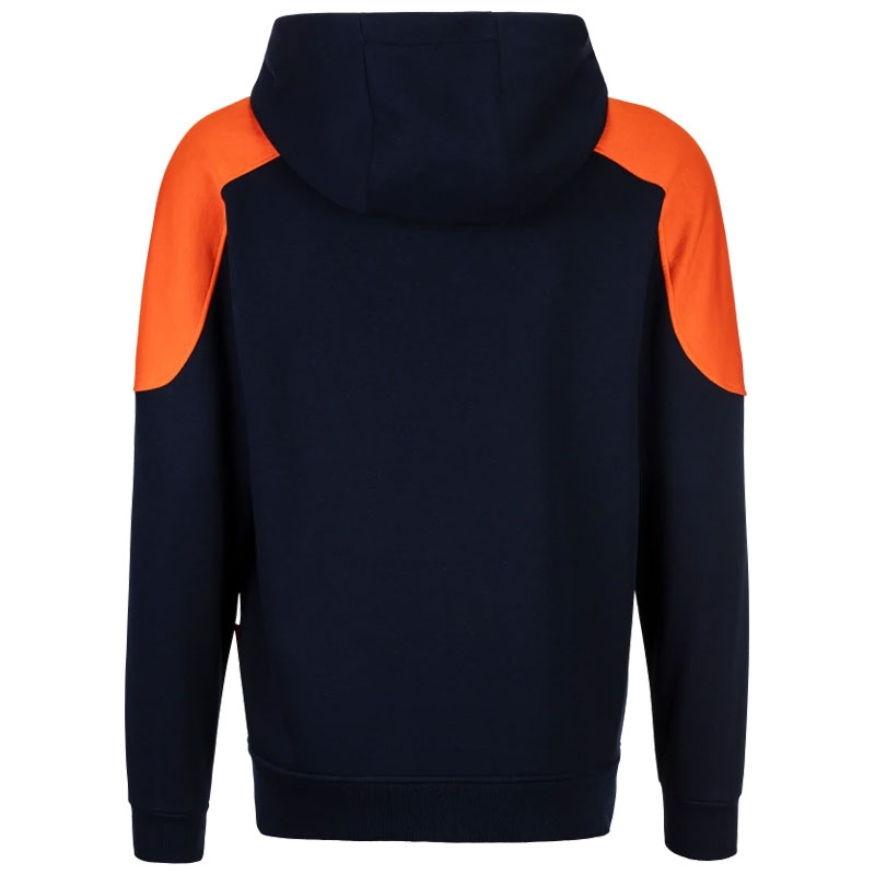 Mikina KTM Red Bull Racing Grid Zip tmavo modrá