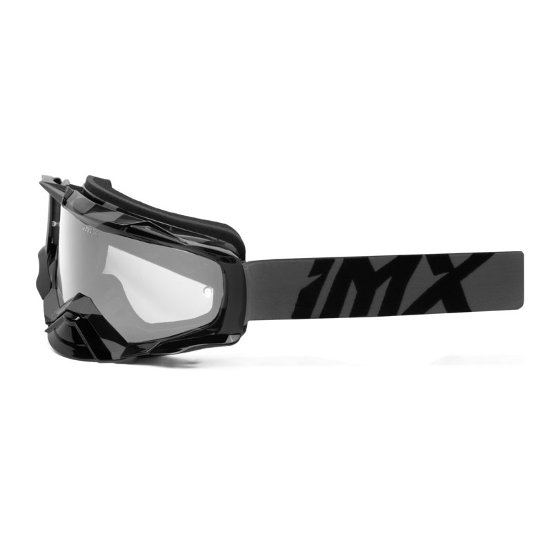 Motokrosové okuliare iMX Dust Graphic šedo-čierne s čírym plexi