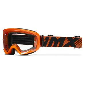 Motokrosové okuliare iMX Endurance Flip oranžové s čírym plexi