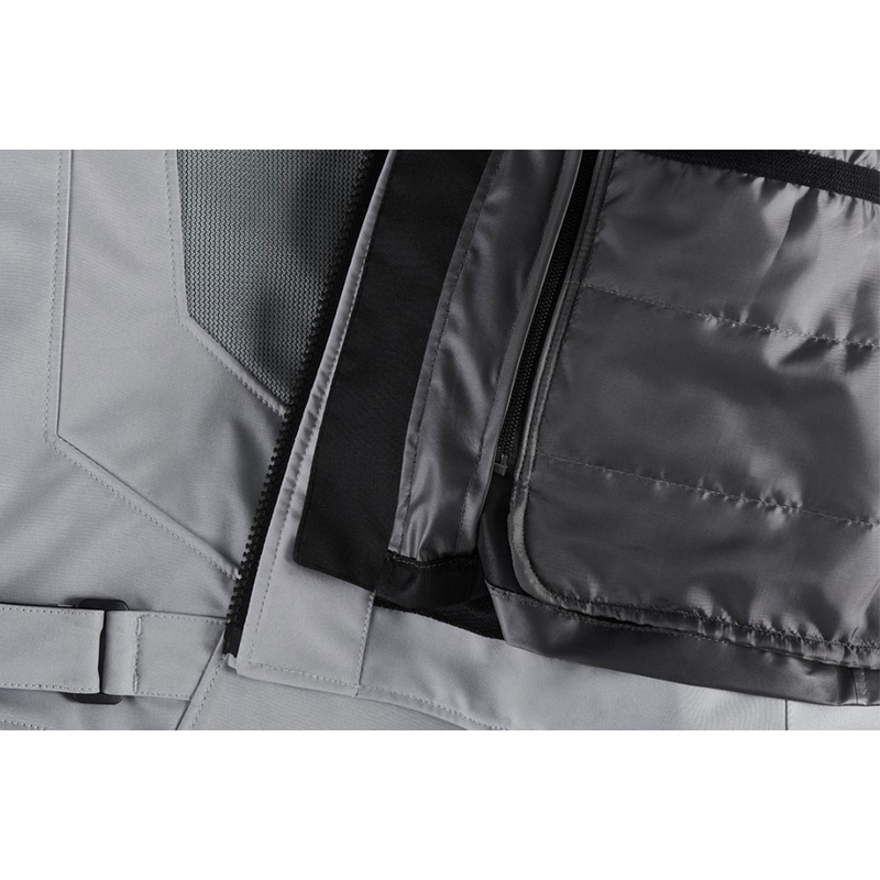 Bunda na motocykel Furygan Baldo 3in1 Humax® sivá