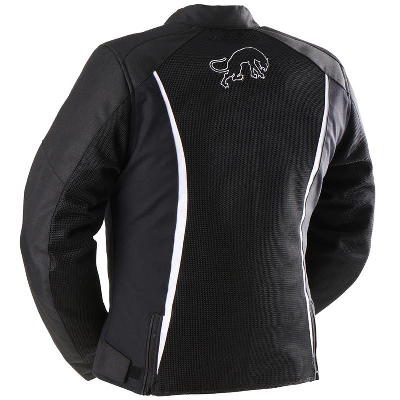 Dámska bunda na motorku Furygan Odessa Vented 3 v 1 čierno-biela
