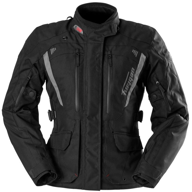Dámska bunda na motocykel Furygan Apalaches Lady Evo čierno-sivá
