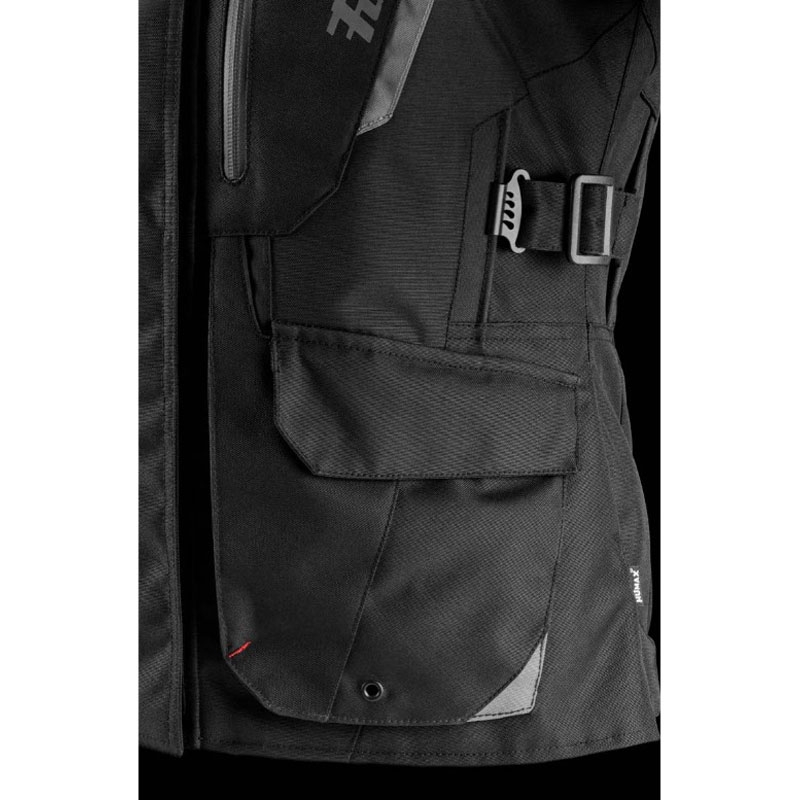 Dámska bunda na motocykel Furygan Apalaches Lady Evo čierno-sivá