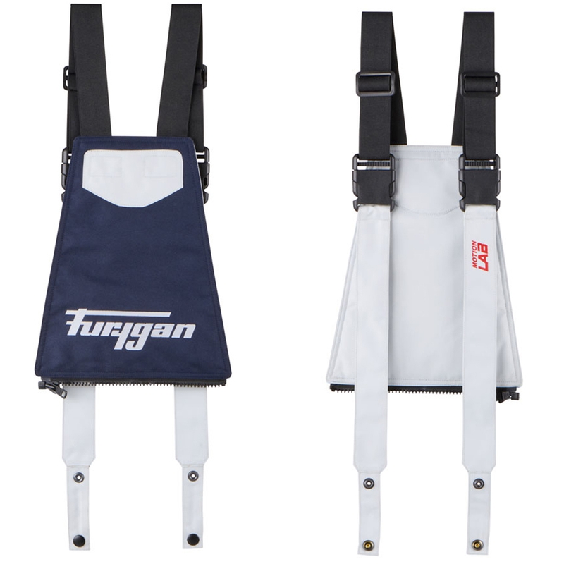 Nohavice na motocykel Furygan Killington modro-béžovo-červené