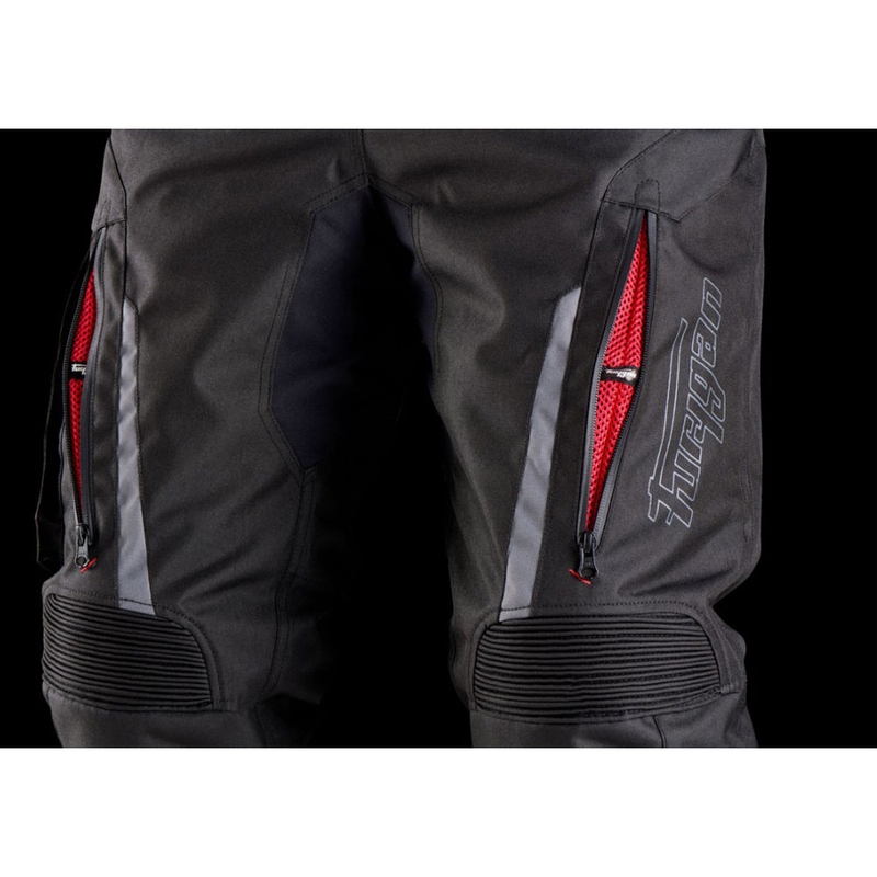 Dámske nohavice na motocykel Furygan Killington Lady čierno-sivé