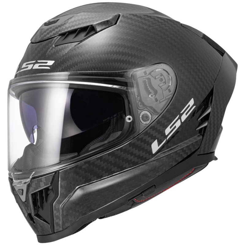 Integrálna helma na motorku LS2 FF807 Dragon Carbon matná čierna