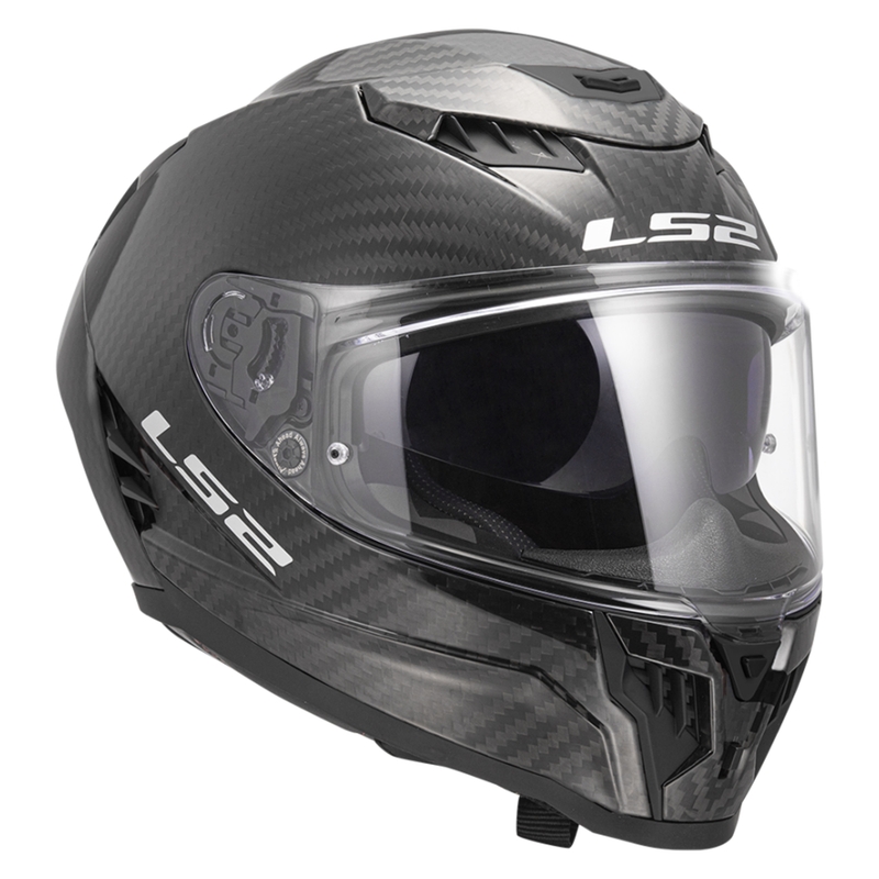 Integrálna helma na motorku LS2 FF807 Dragon Carbon matná čierna