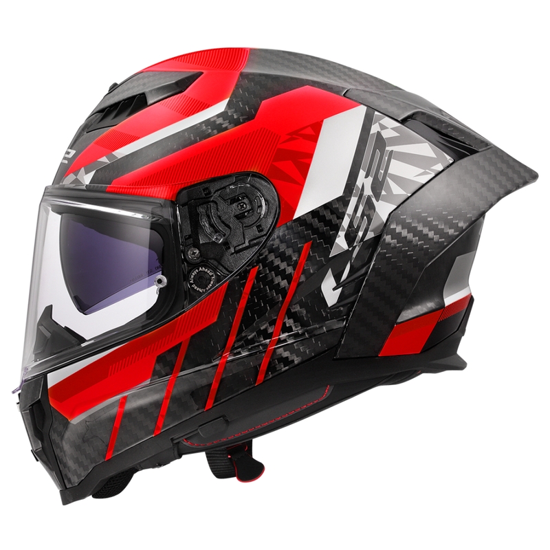 Integrálna helma na motorku LS2 FF807 Dragon Trax červená