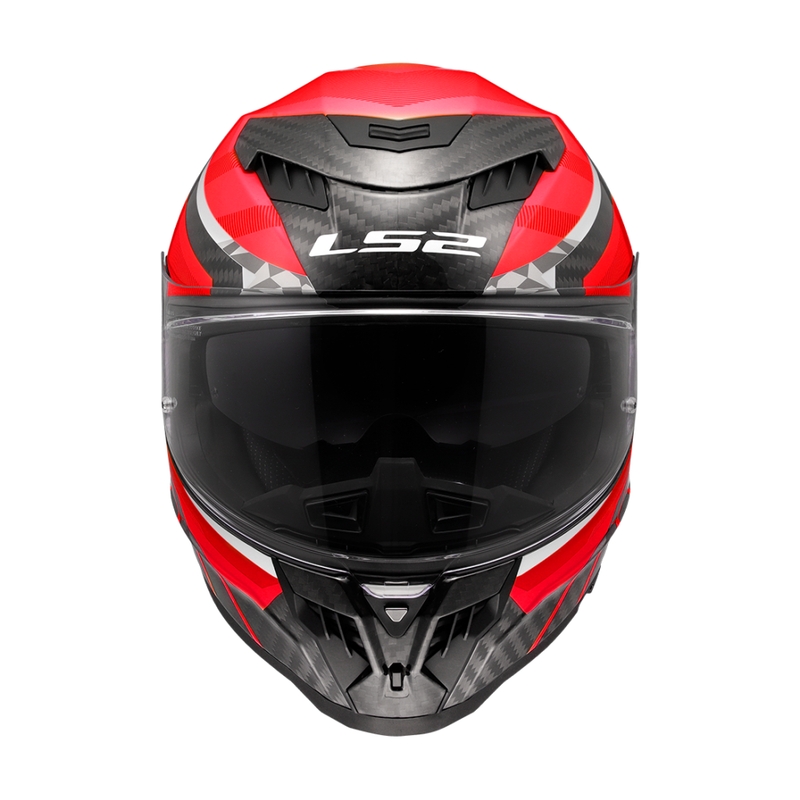 Integrálna helma na motorku LS2 FF807 Dragon Trax červená