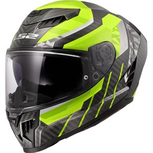 Integrálna helma na motorku LS2 FF807 Dragon Trax fluo žltá