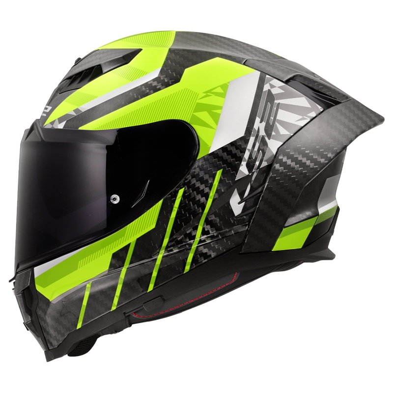 Integrálna helma na motorku LS2 FF807 Dragon Trax fluo žltá