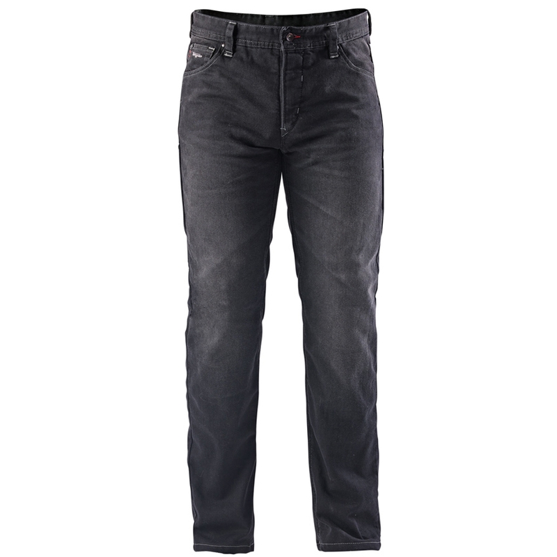 Džínsy na motorku Furygan D12 X Kevlar® Straight čierne