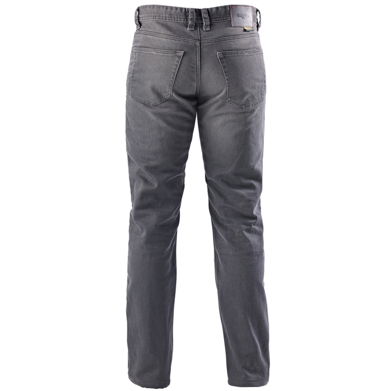 Džínsy na motorku Furygan D12 X Kevlar® Straight sivé