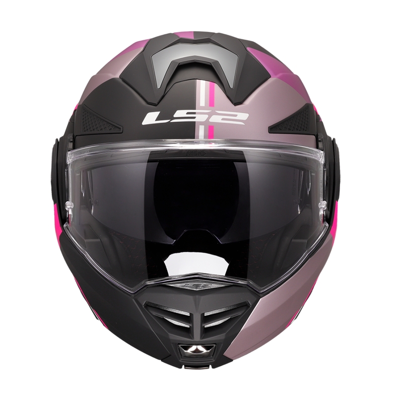 Preklápacia helma na motorku LS2 FF901 Advant X Ultra šedo-fialová
