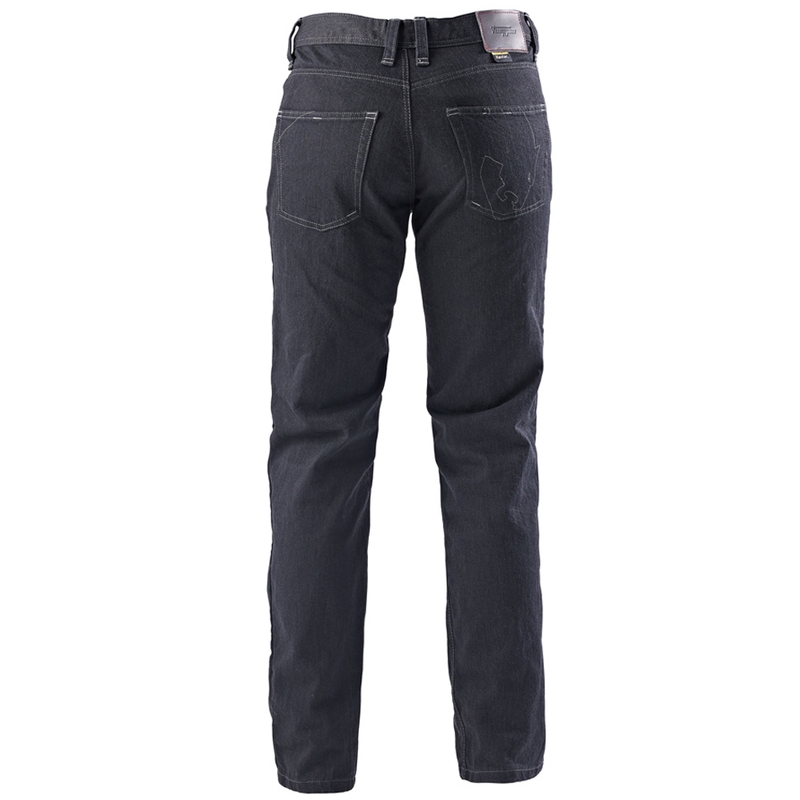 Džínsy na motorku Furygan K12 X Kevlar® Straight tmavo sivé