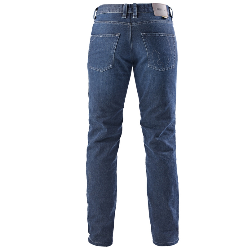 Džínsy na motorku Furygan K12 X Kevlar® Straight modré