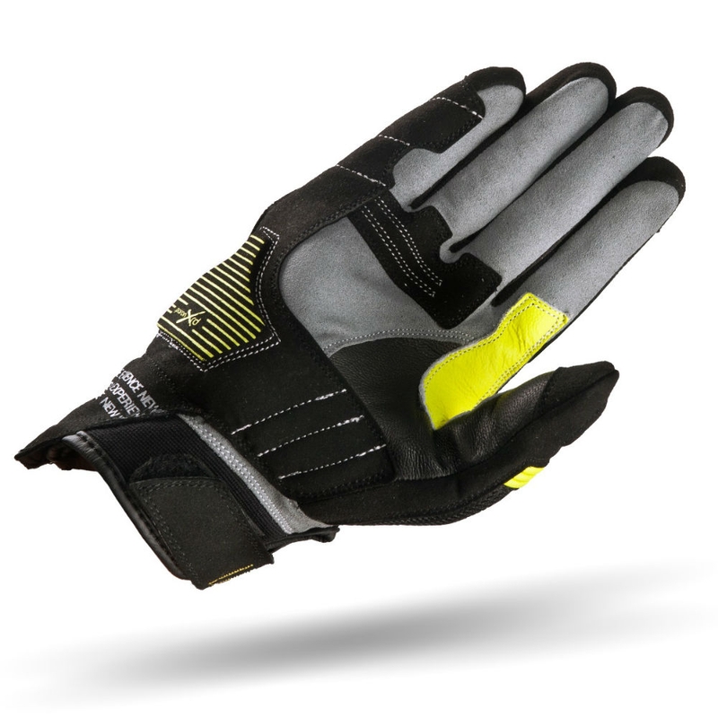 Rukavice na motocykel Shima X-Breeze čierno-šedo-fluorescenčno žlté
