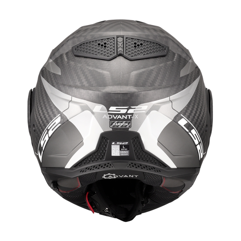 Preklápacia helma na motorku LS2 FF901 Advant XC Horizon strieborno-šedá