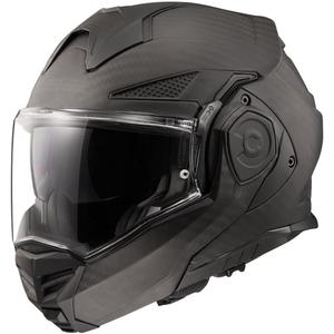 Preklápacia helma na motorku LS2 FF901 Advant X Solid Carbon matná čierna