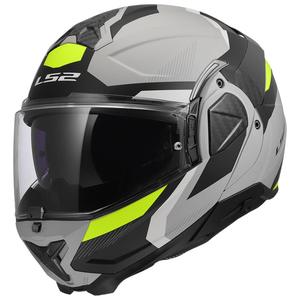 Preklápacia helma na motorku LS2 FF910 Advant II Triple svetlo šedá