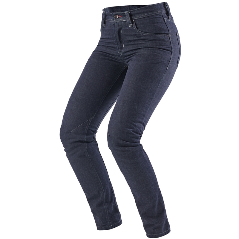 Dámske džínsy na motorku Furygan Nikita X Kevlar ® Mom Fit tmavo modré
