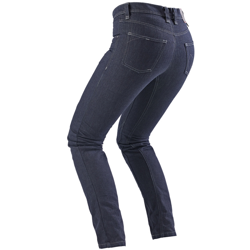 Dámske džínsy na motorku Furygan Nikita X Kevlar ® Mom Fit tmavo modré