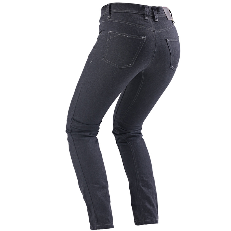 Dámske džínsy na motorku Furygan Nikita X Kevlar® Mom Fit tmavo sivé