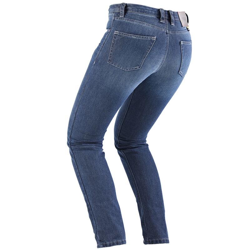 Dámske džínsy na motorku Furygan Kate X Kevlar® Straight modré