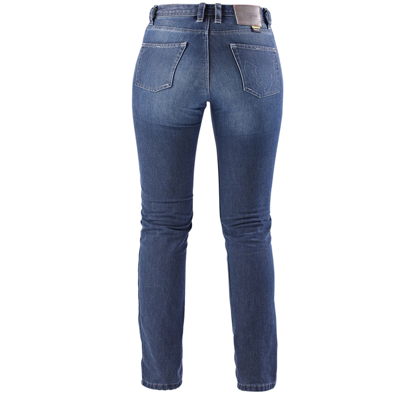Dámske džínsy na motorku Furygan Kate X Kevlar® Straight modré