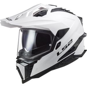 Enduro helma na motorku LS2 MX701 C Explorer Solid biela
