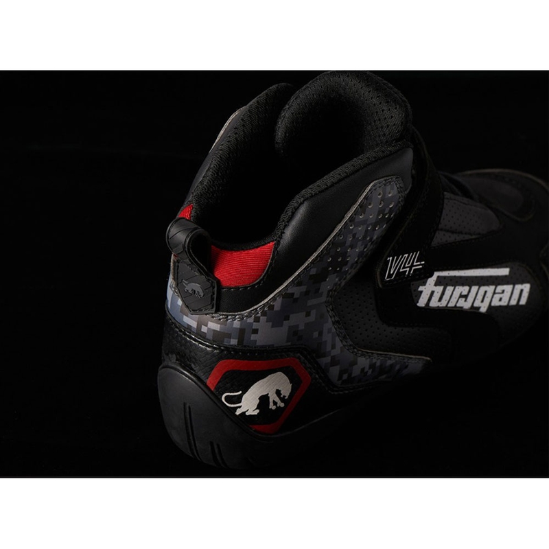 Topánky na motorku Furygan V4 Vented čierno-camo pixel