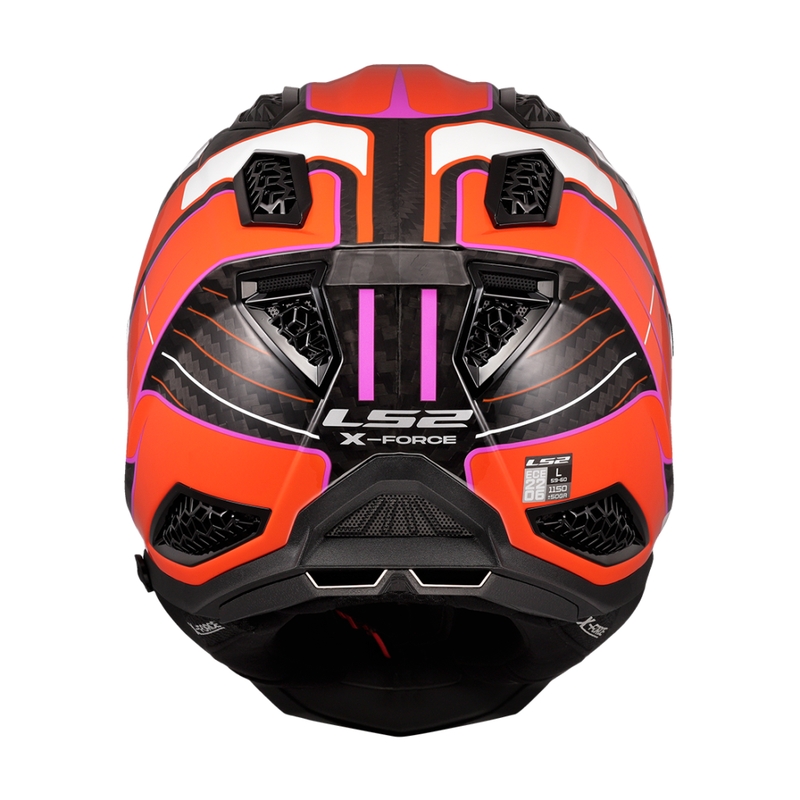 Motokrosová prilba LS2 MX703 X-Force Galuo oranžová