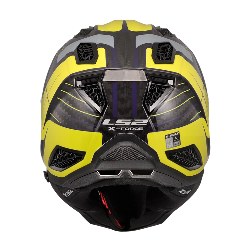 Motokrosová prilba LS2 MX703 X-Force Galuo šedo-fluo žltá