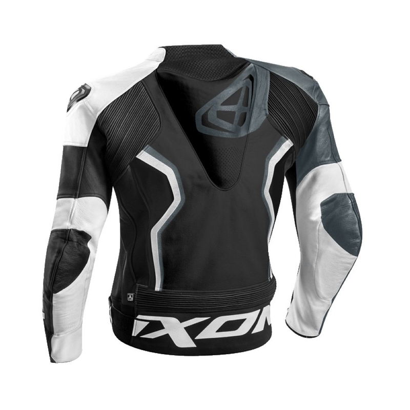 Kombinéza na motocykel IXON Falcon čierno-šedo-biela