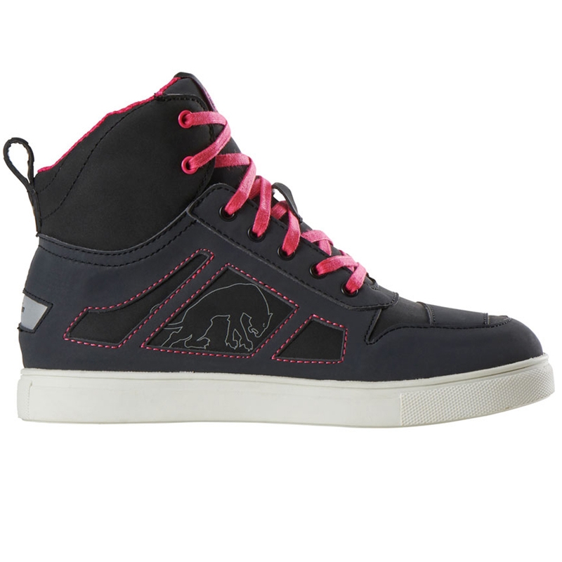 Topánky na motorku Furygan Angie D3O® čierno-ružové